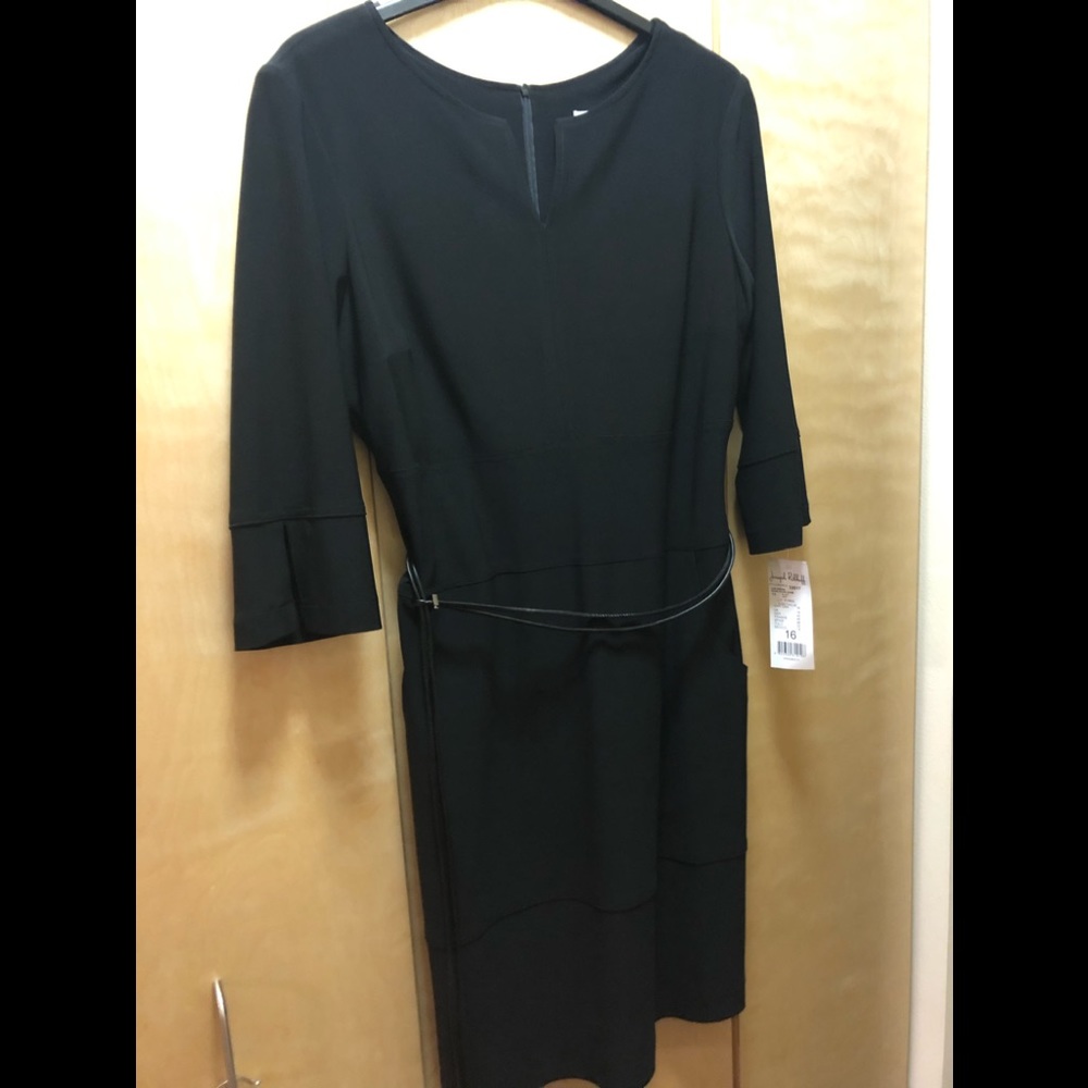 NWT Black Dress - Joseph Ribkoff - 16